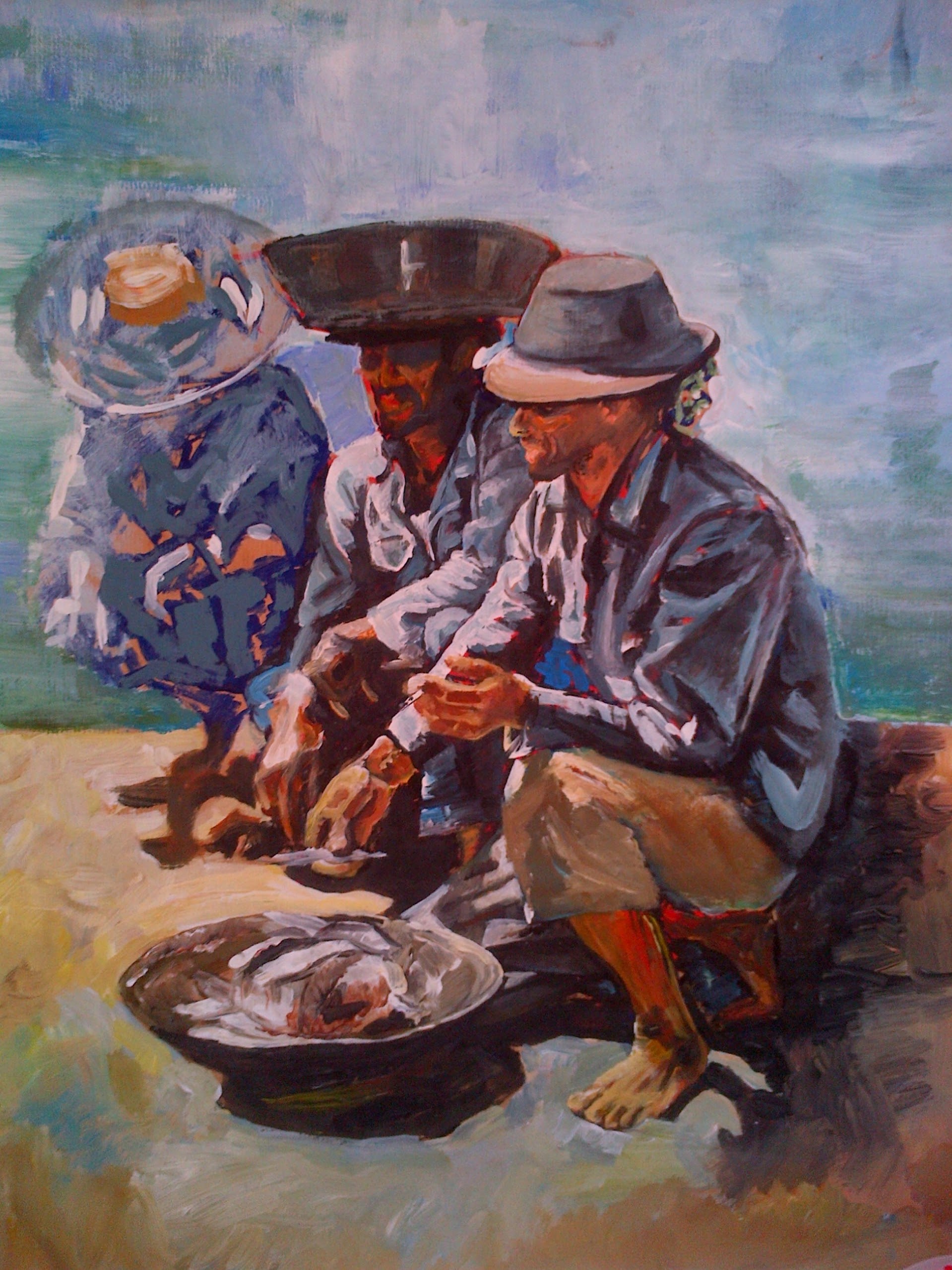 Visverkopers
